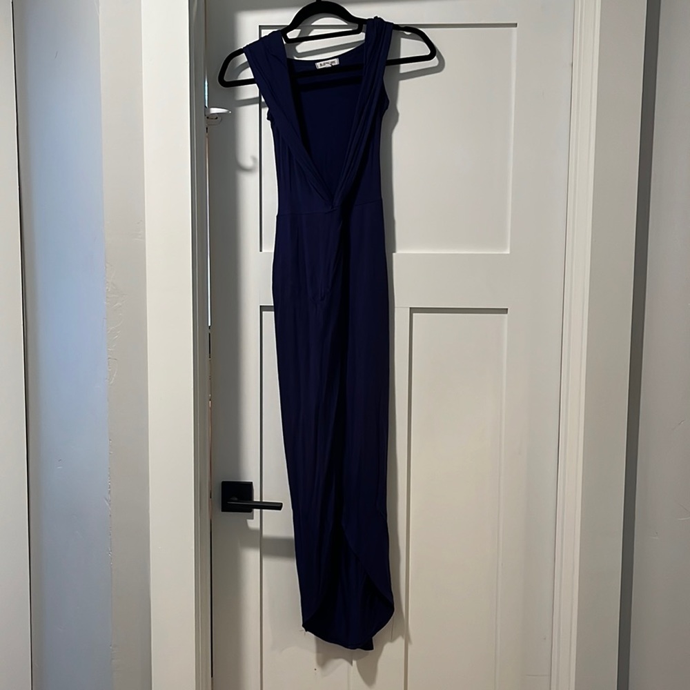 Blue dress